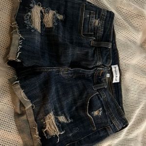 Jean shorts size 27